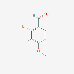 2-Bromo-3-chloro-4-methoxybenzaldehyde