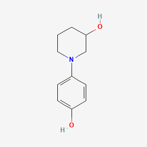 1-(4-Hydroxyphenyl)piperidin-3-ol