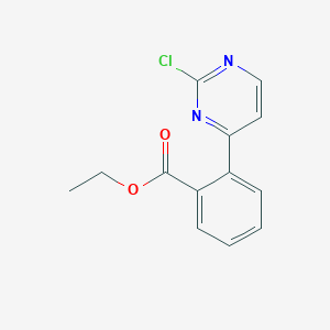 Ethyl 2-(2-Chloro-4-pyrimidinyl)benzoate