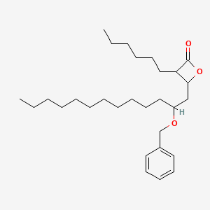 (3S,4S)-4-[(2R)-2-(benzyloxy)tridecyl]-3-hexyloxetan-2-one