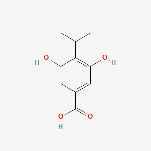 3,5-Dihydroxy-4-isopropylbenzoic acid