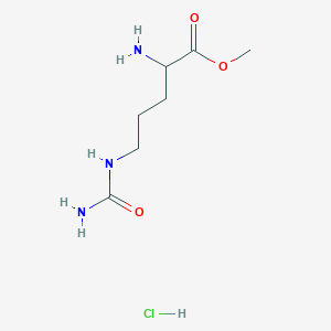 Methyl 2-amino-5-(carbamoylamino)pentanoate;hydrochloride