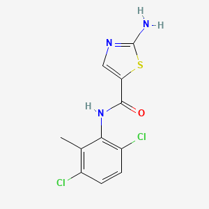 2-Amino-N-(3,6-dichloro-2-methylphenyl)thiazole-5-carboxamide