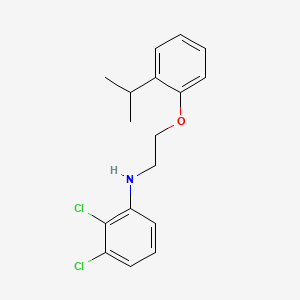 2,3-Dichloro-N-[2-(2-isopropylphenoxy)ethyl]-aniline