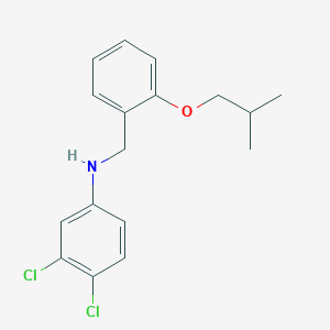 3,4-Dichloro-N-(2-isobutoxybenzyl)aniline