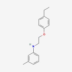 N-[2-(4-Ethylphenoxy)ethyl]-3-methylaniline