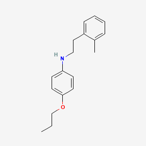 N-(2-Methylphenethyl)-4-propoxyaniline