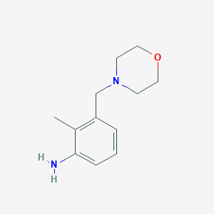 2-Methyl-3-(morpholin-4-ylmethyl)aniline