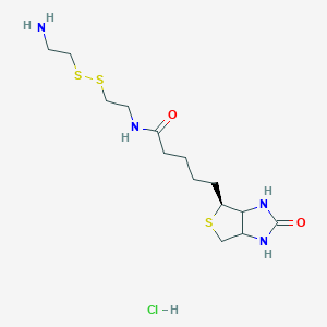 (3aS,4S,6aR)-N-[2-[(2-Aminoethyl)dithio]ethyl]hexahydro-2-oxo-1H-thieno[3,4-d]imidazole-4-pentanamide Hydrochloride