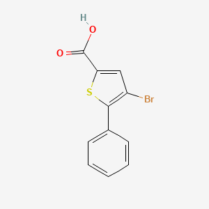 4-Bromo-5-phenylthiophene-2-carboxylic acid