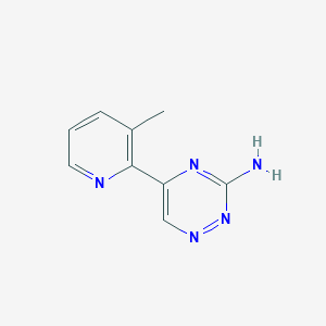 5-(3-Methylpyridin-2-yl)-1,2,4-triazin-3-amine