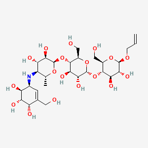 molecular formula C28H47NO18 B13853899 Acarbose O-Allyl Ether 