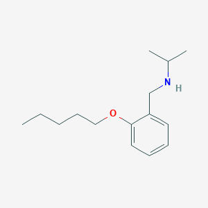 N-[2-(Pentyloxy)benzyl]-2-propanamine