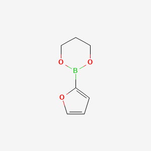 2-(Furan-2-yl)-1,3,2-dioxaborinane