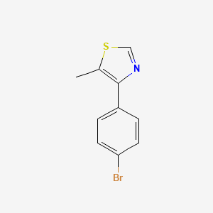 4-(4-Bromophenyl)-5-methyl-1,3-thiazole