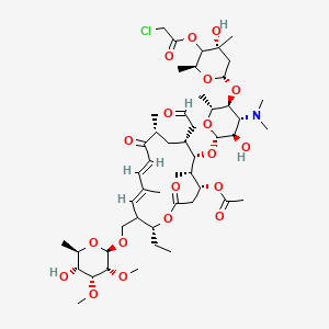 4'''-O-Chloroacetyl-tylosin 3-Acetate