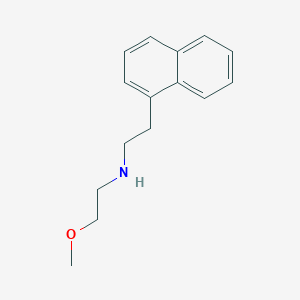 2-Methoxy-N-[2-(1-naphthyl)ethyl]-1-ethanamine