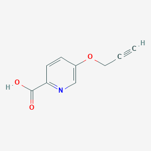 5-Prop-2-ynoxypyridine-2-carboxylic acid