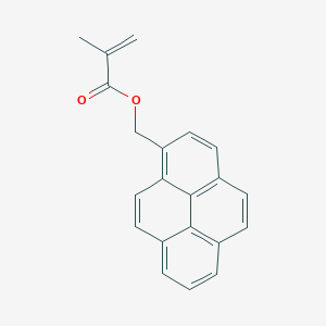 molecular formula C21H16O2 B013854 1-芘甲基甲基丙烯酸酯 CAS No. 86112-79-0