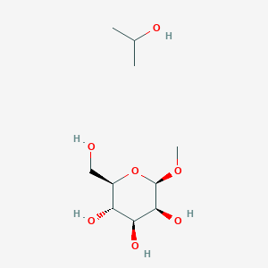 molecular formula C10H22O7 B13854004 Methyl b-D-mannopyranoside isopropylate 