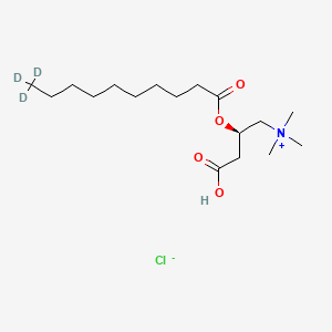 Decanoyl-10,10,10,d3-L-carnitine Chloride