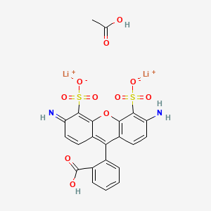 4,5-Disulfo Rhodamine-123 Dicarboxylic Acid Lithium Salt(Mixture of isomers, Technical Grade)