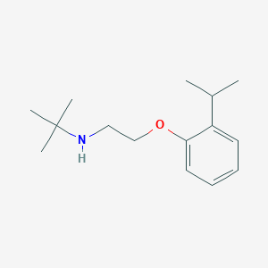 N-[2-(2-Isopropylphenoxy)ethyl]-2-methyl-2-propanamine