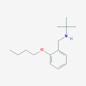 N-(2-Butoxybenzyl)-2-methyl-2-propanamine