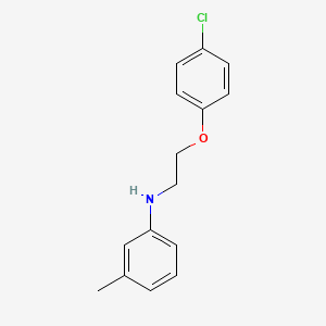 N-[2-(4-Chlorophenoxy)ethyl]-3-methylaniline