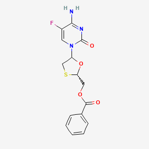 1'-rac-4'S-Emtricitabine 5'-O-Benzoyl