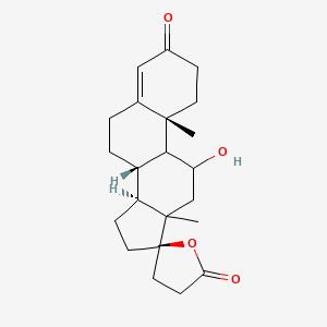 11,17-Dihydroxy-3-oxo-pregn-4-ene-21-carboxylic Acid gamma-Lactone