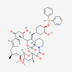 Methyl(diphenyl)silyl 19-Epi Ascomycin(alpha/beta Mixture)