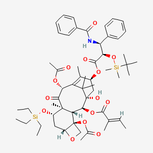 7-O-(Triethylsilyl)-2'-O-tert-butyl(dimethyl)silyl-isocephalomannine