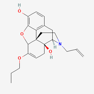 (4R,4aS,12bS)-3-allyl-7-propoxy-2,3,4,4a,5,7a-hexahydro-1H-4,12-methanobenzofuro[3,2-e]isoquinoline-4a,9-diol