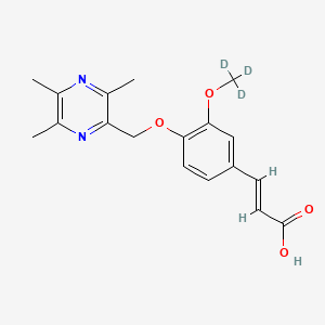 molecular formula C18H20N2O4 B13854265 Piragrel-d3 