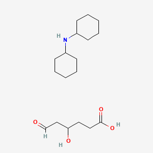 4-Hydroxy-6-oxohexanoic Acid Dicyclohexylamine Salt