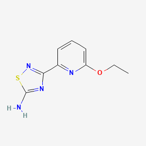 3-(6-Ethoxypyridin-2-yl)-1,2,4-thiadiazol-5-amine