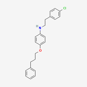 N-(4-Chlorophenethyl)-4-(3-phenylpropoxy)aniline