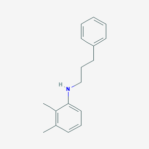 molecular formula C17H21N B1385439 2,3-二甲基-N-(3-苯基丙基)苯胺 CAS No. 1036613-44-1
