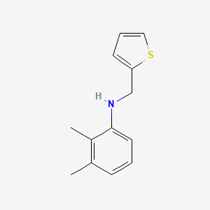molecular formula C13H15NS B1385441 2,3-Dimethyl-N-(2-thienylmethyl)aniline CAS No. 1021008-68-3