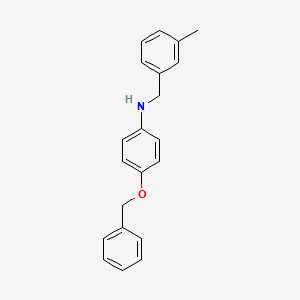 4-(Benzyloxy)-N-(3-methylbenzyl)aniline