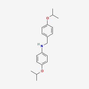 4-Isopropoxy-N-(4-isopropoxybenzyl)aniline