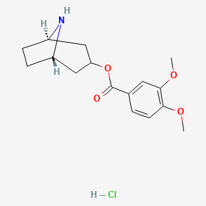 1aH,5aH-Nortropan-3a-ol-veratrate Hydrochloride