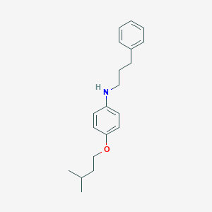 4-(Isopentyloxy)-N-(3-phenylpropyl)aniline