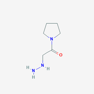 2-Hydrazinyl-1-pyrrolidin-1-ylethanone