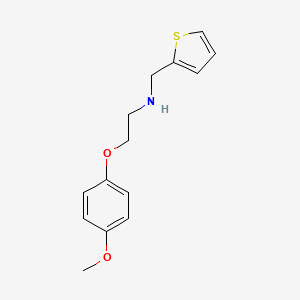 N-[2-(4-Methoxyphenoxy)ethyl]-N-(2-thienylmethyl)amine