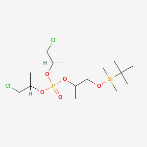 1-((tert-Butyldimethylsilyl)oxy)propan-2-yl bis(1-chloropropan-2-yl) Phosphate