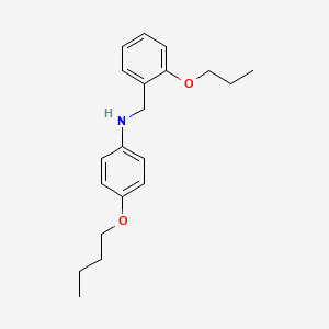 4-Butoxy-N-(2-propoxybenzyl)aniline