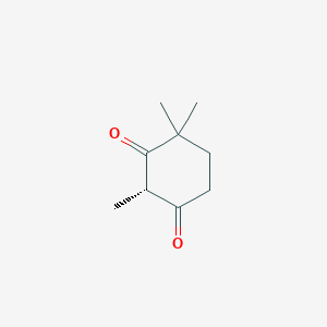 (2S)-2,4,4-trimethylcyclohexane-1,3-dione