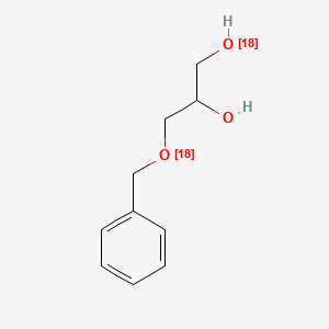 1-Benzylglycerol-1,3-18O2